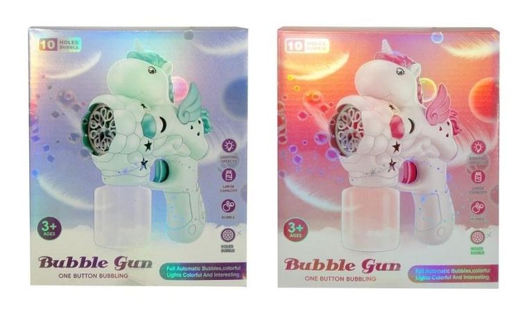 Swede, pistolet do baniek mydlanych, jednorożec, 1 szt.