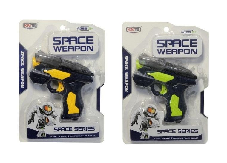 Swede, pistolet na strzałki, ze światłem