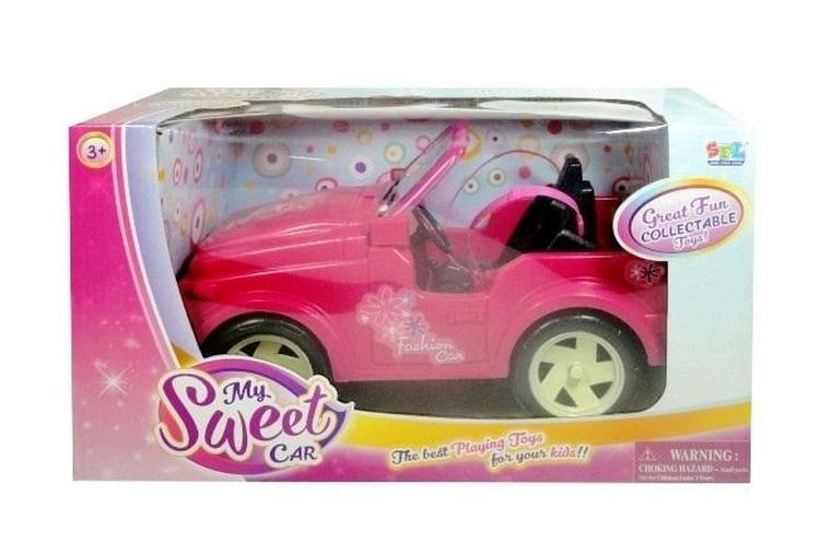 Swede, pojazd dla lalki, różowy