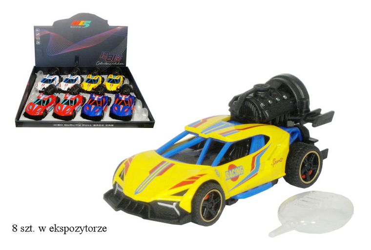 Swede, pojazd z funckją dymu