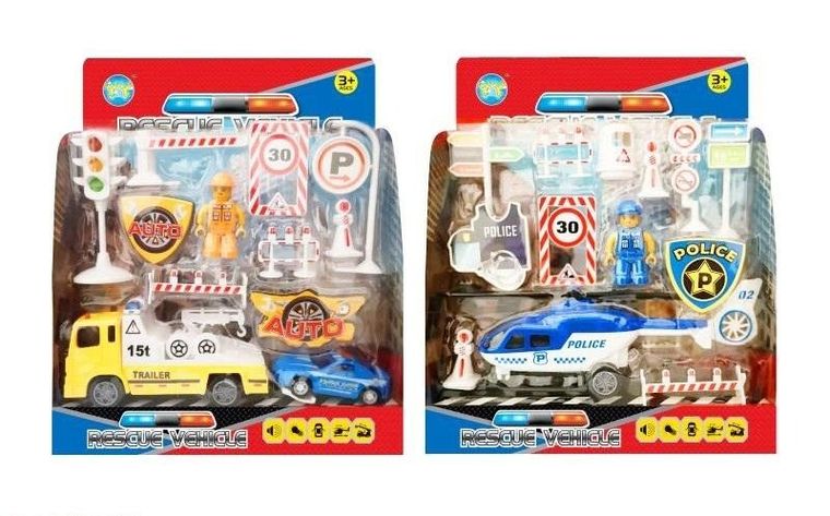 Swede, pojazd, zestaw z akcesoriami