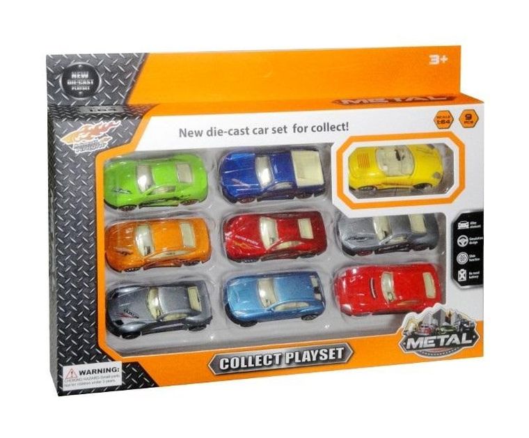 Swede, pojazdy sportowe, 9 szt.