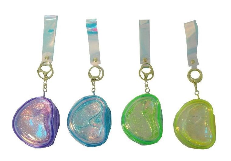 Swede, portmonetka 2w1 brelok z wirującym piaskiem, 1 szt.