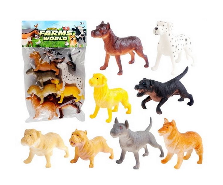 Swede, psy, zestaw figurek