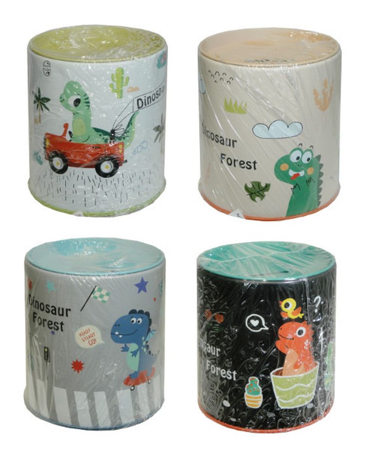 Swede, skarbonka, dinozaury, 1 szt.