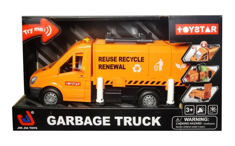 Swede, śmieciarka, pojazd interaktywny