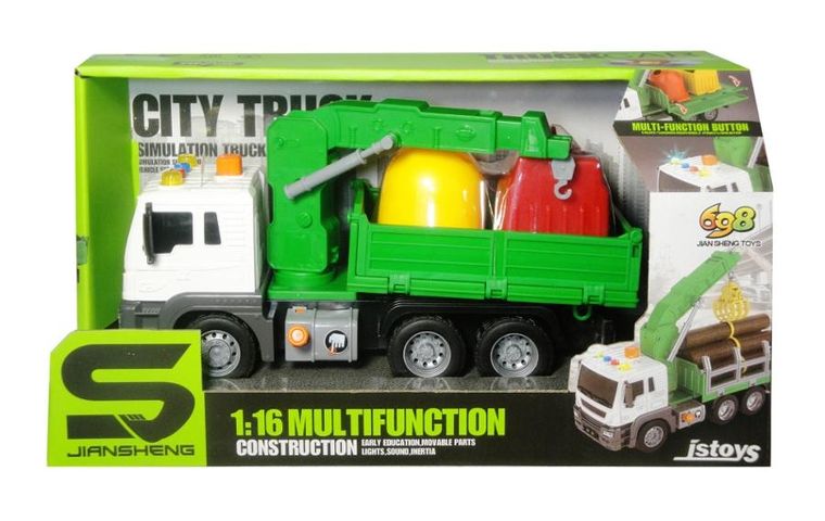 Swede, śmieciarka, pojazd interaktywny