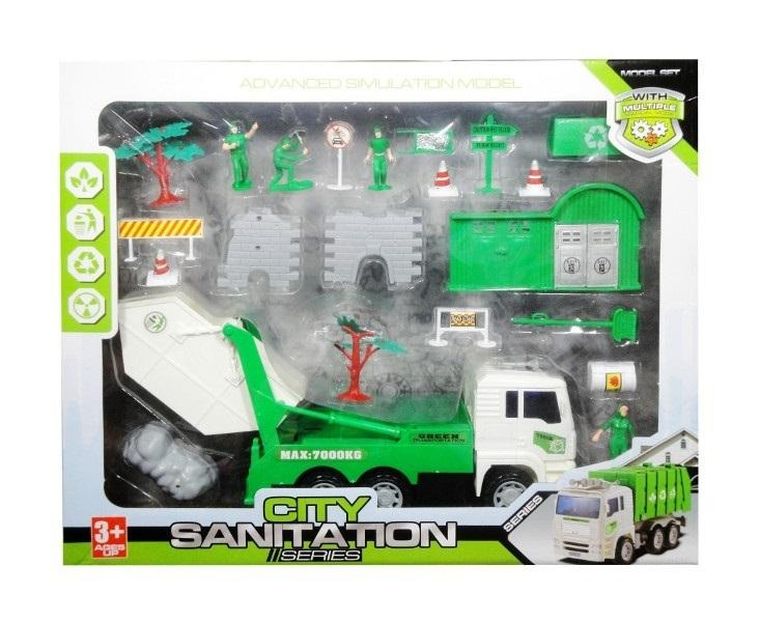 Swede, śmieciarka z akcesoriami