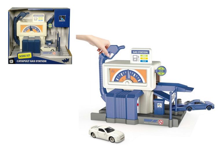 Swede, stacja benzynowa z wyrzutnią pojazdów