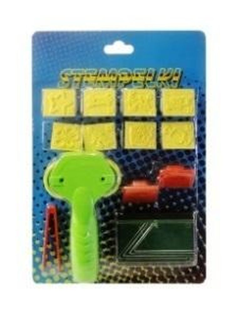 Swede, stemple z akcesoriami, zielony