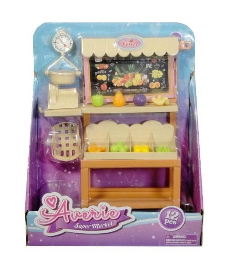 Swede, stoisko z warzywami, akcesoria dla lalki