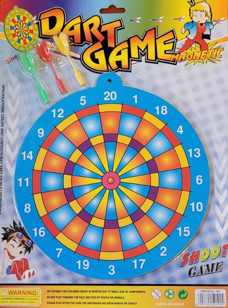 Swede, tarcza z rzutkami magnetycznymi