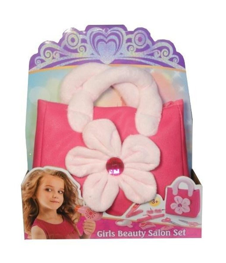 Swede, torebka pluszowa z akcesoriami, zestaw piękności