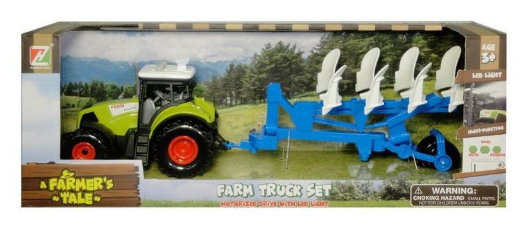 Swede, traktor z bronownicą, interaktywny pojazd rolniczy