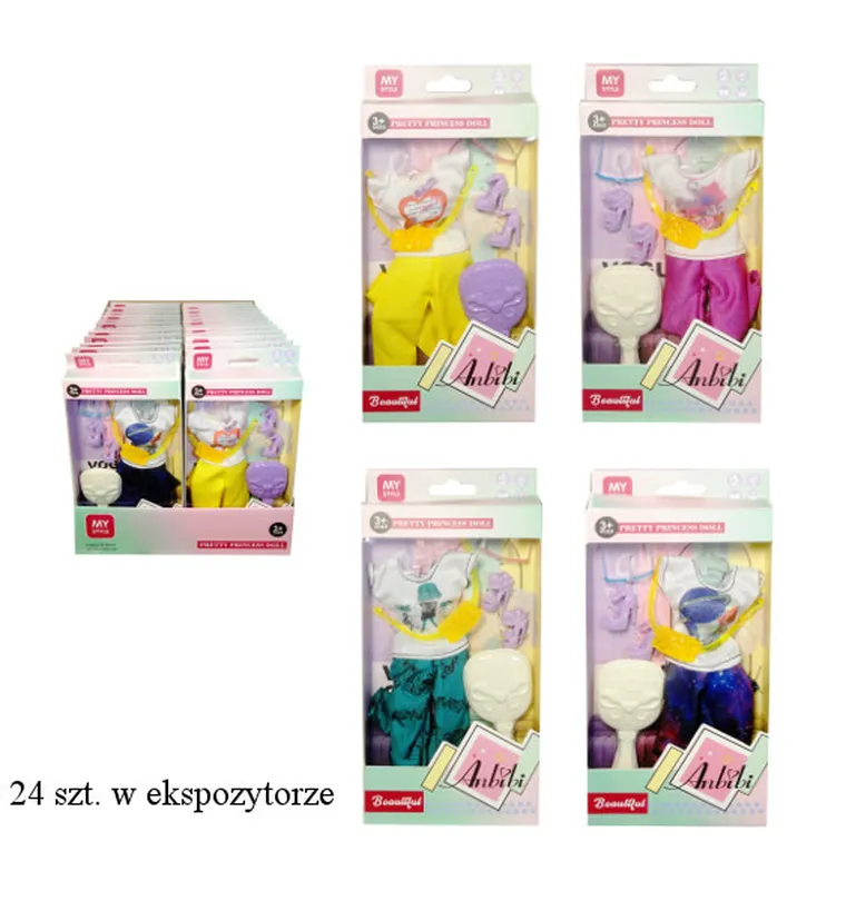 Swede, ubranko dla lalki z akcesoriami