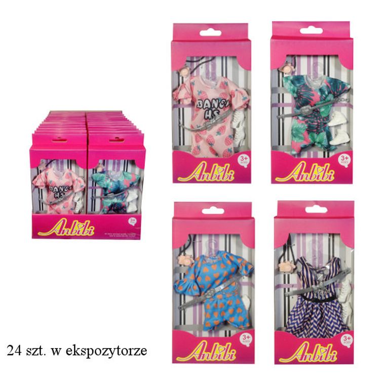 Swede, ubranko dla lalki z akcesoriami