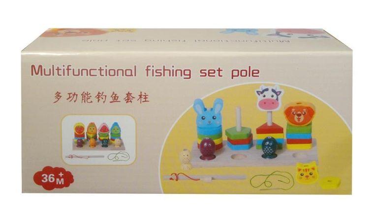 Swede, układanka drewniana, sorter kształtów