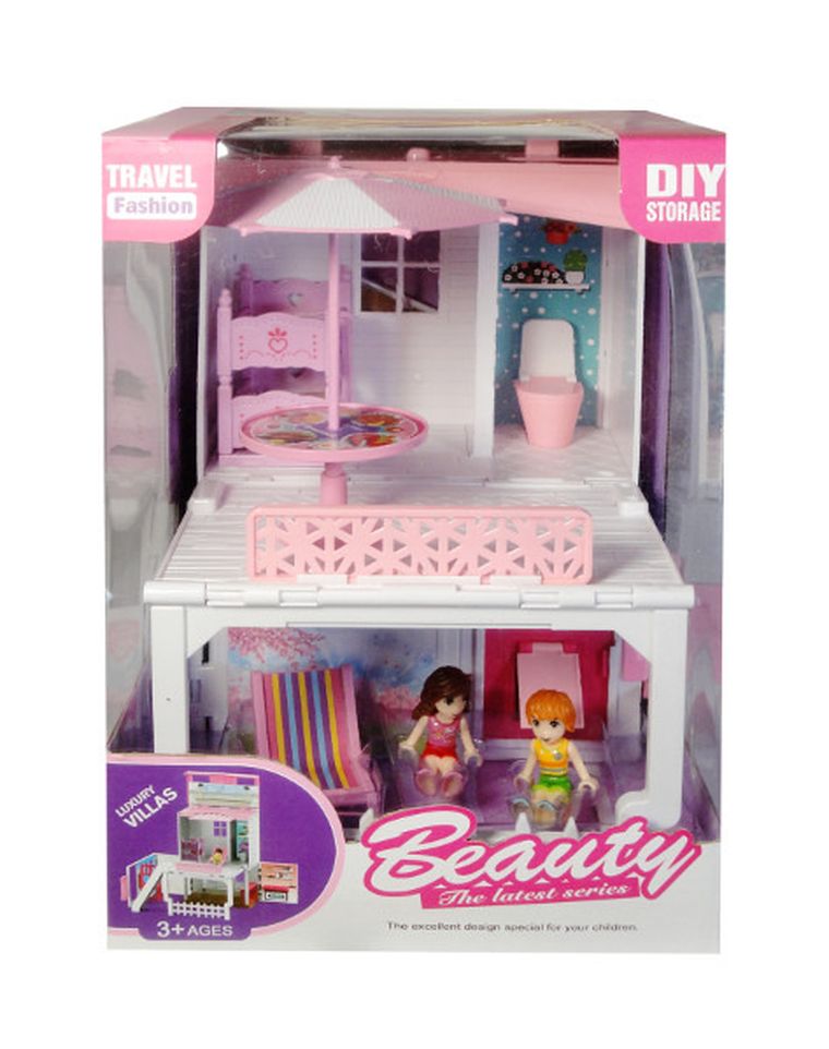 Swede, villa, domek piętrowy dla mini laleczek