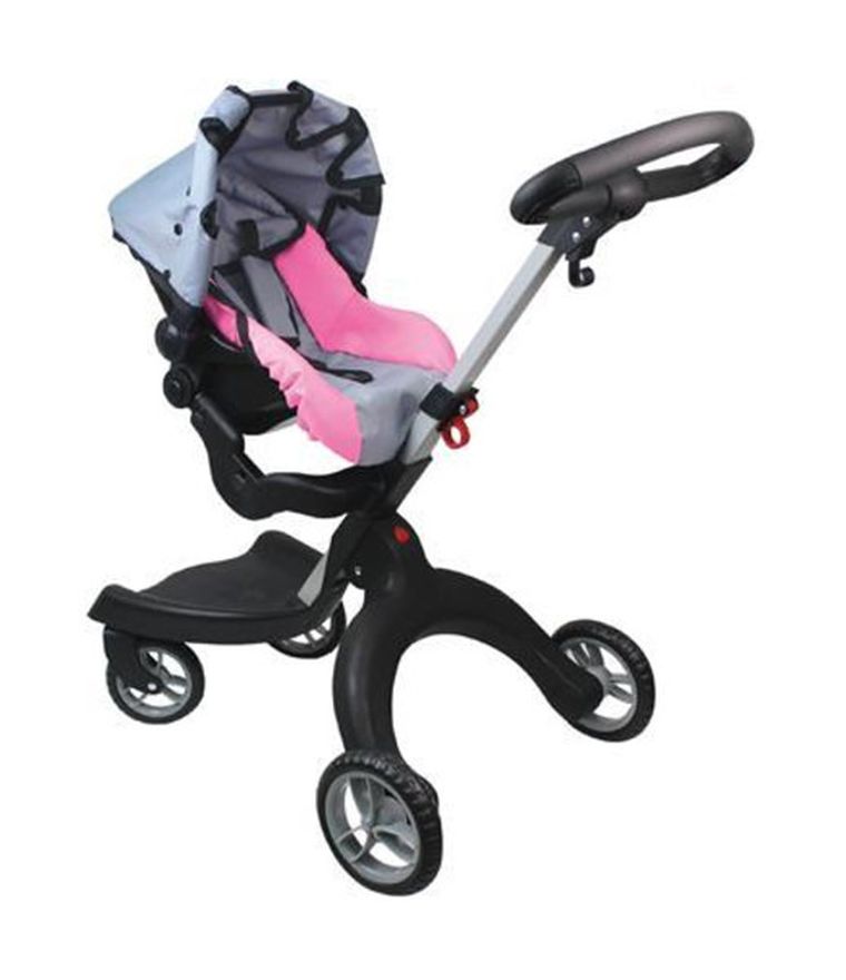 Swede, wózek dla lalki, z obrotowym siedziskiem i regulowaną rączką