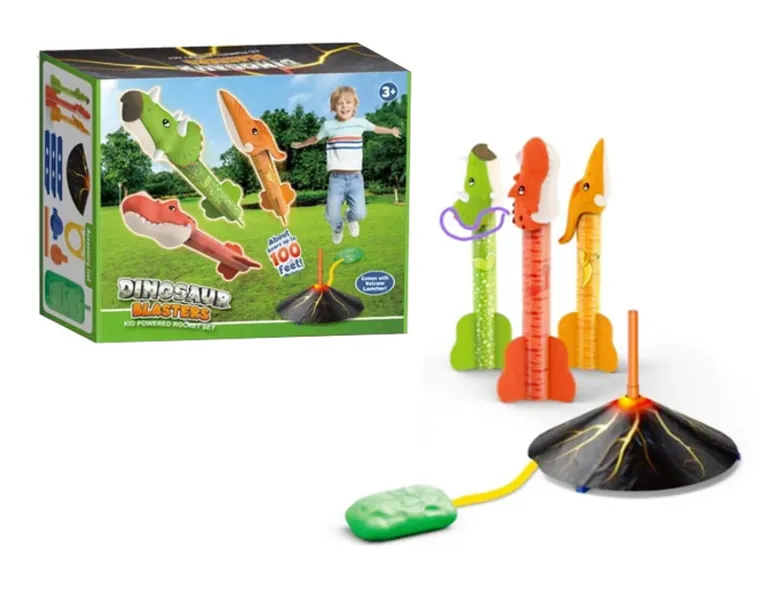 Swede, wyrzutnia rakiet, dinozaury