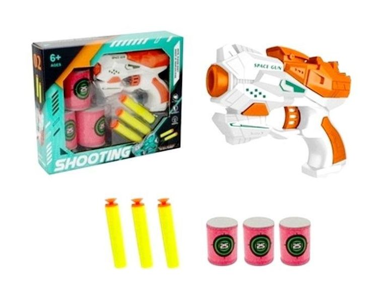 Swede, wyrzutnia z piankowymi pociskami i puszkami do zbijania