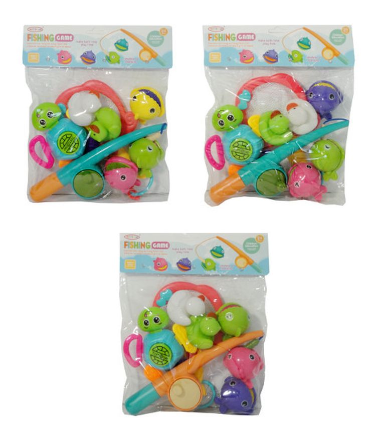 Swede, zabawka do kąpieli, wędka z rybkami, 1 szt.