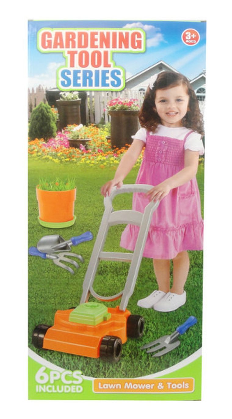 Swede, zestaw ogrodowy, kosiarka z akcesoriami