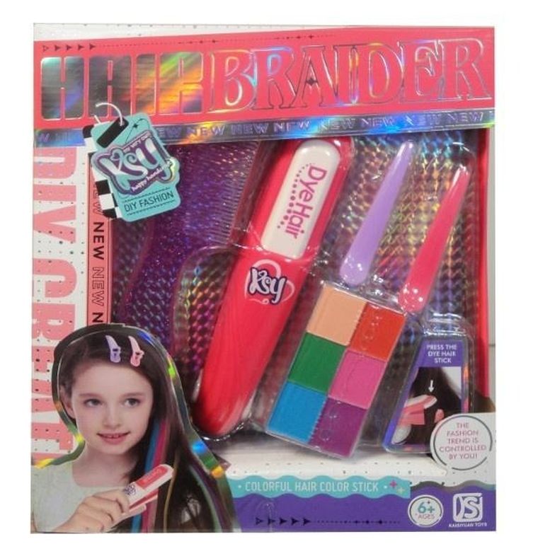 Swede, zestaw piękności, kreda do włosów