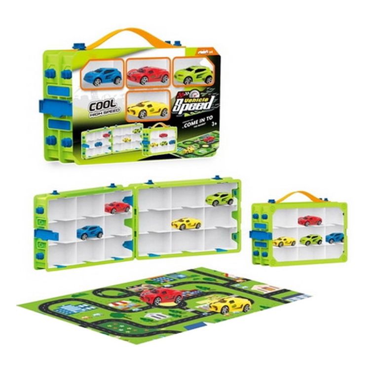 Swede, zestaw pojazdów z walizką