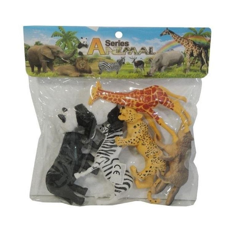 Swede, zwierzęta dzikie, zestaw figurek