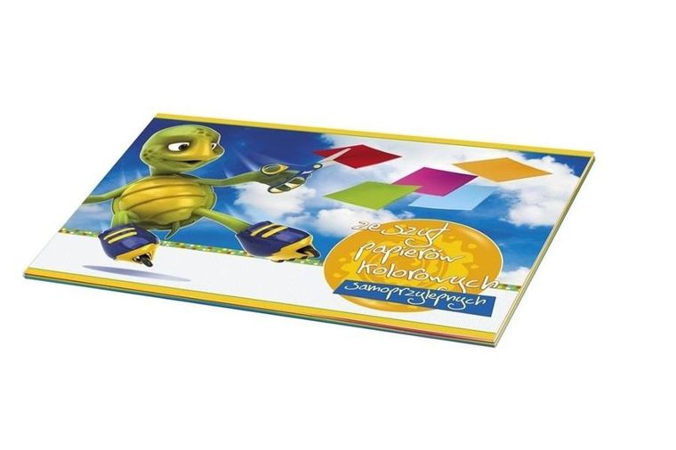 Sweet Colours, zeszyt papierów kolorowych, samoprzylepny, A4