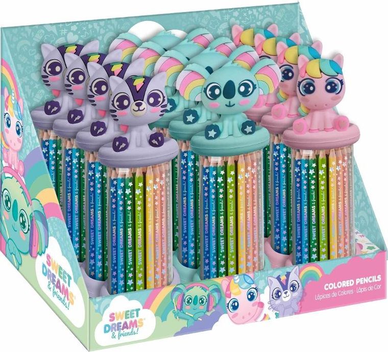 Sweet Dreams, zestaw 12 kredek