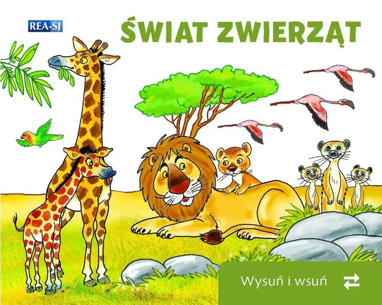 Świat zwierząt. Wysuń/wsuń