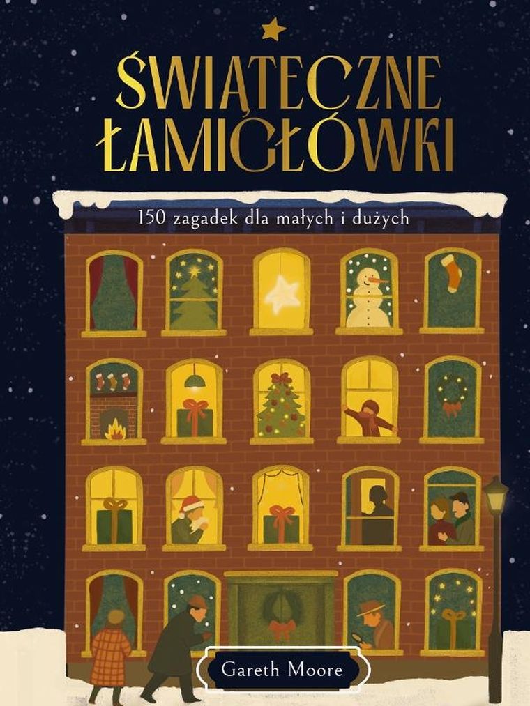 Świąteczne łamigłówki. 150 zagadek dla małych