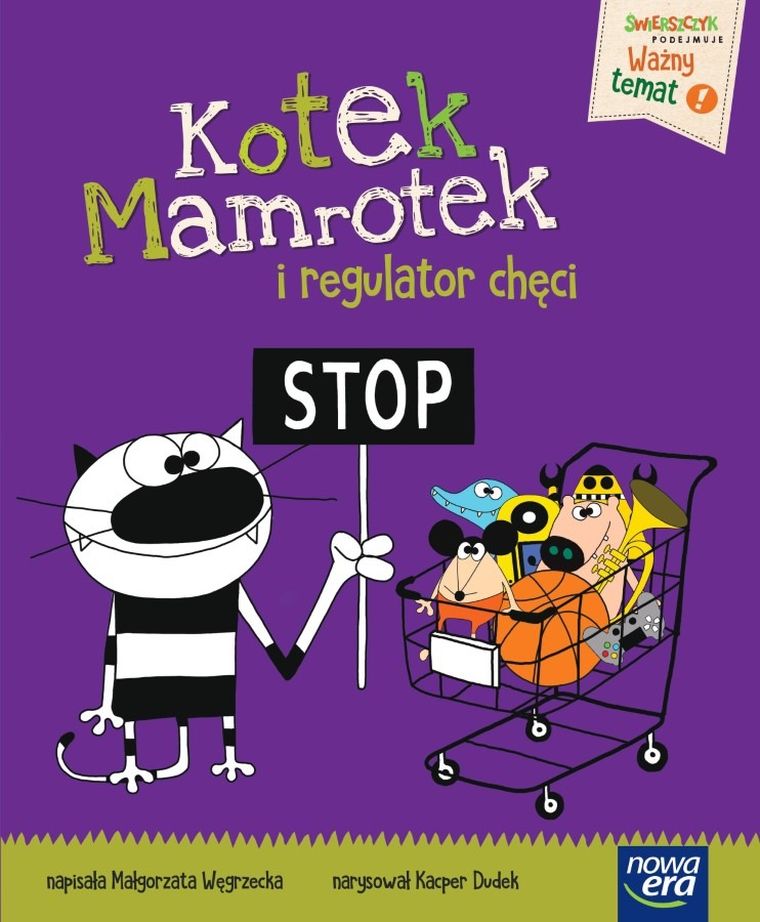 Świerszczyk podejmuje ważny temat. Kotek Mamrotek