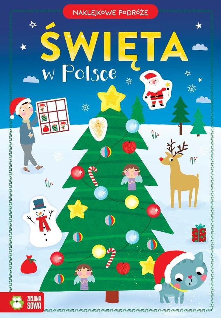 Święta w Polsce. Naklejkowe podróże