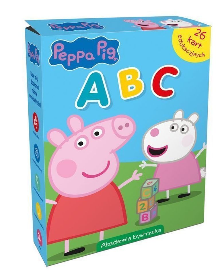 Świnka Peppa. ABC. Akademia bystrzaka