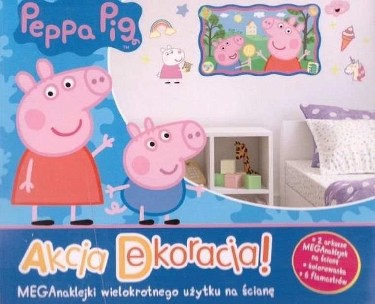 Świnka Peppa. Akcja dekoracja