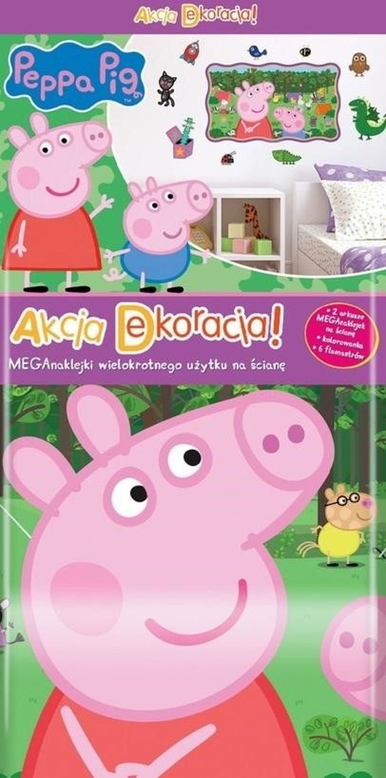 Świnka Peppa. Akcja Dekoracja