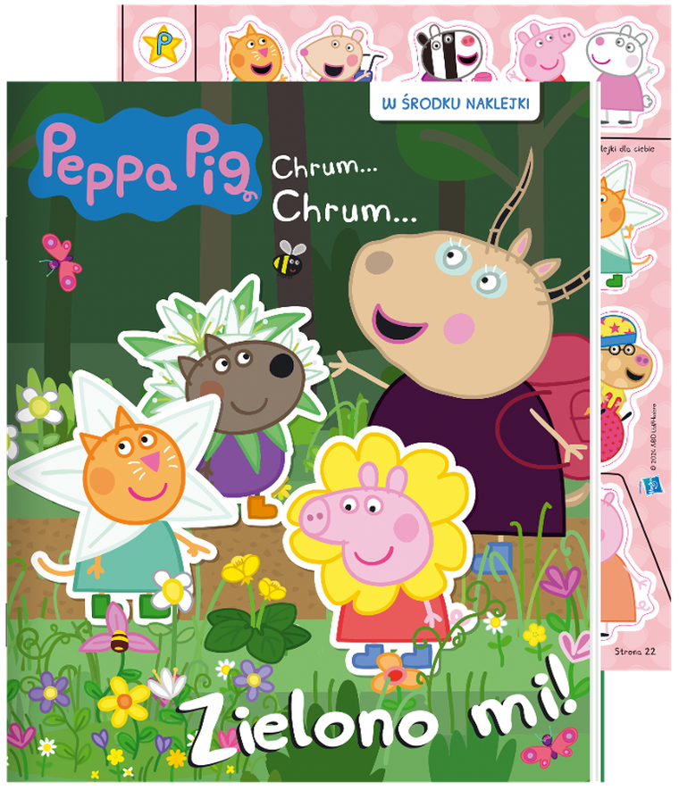 Świnka Peppa. Chrum... Chrum. Część 87. Zielono mi!