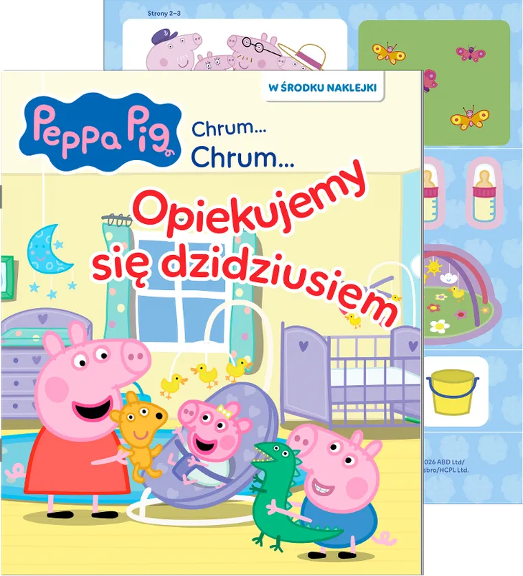 Świnka Peppa. Chrum... Chrum... Opiekujemy się dzidziusiem