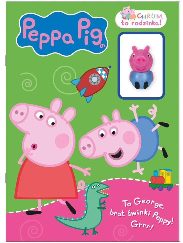 Świnka Peppa. Chrum, to rodzinka! To George, brat świnki Peppy!