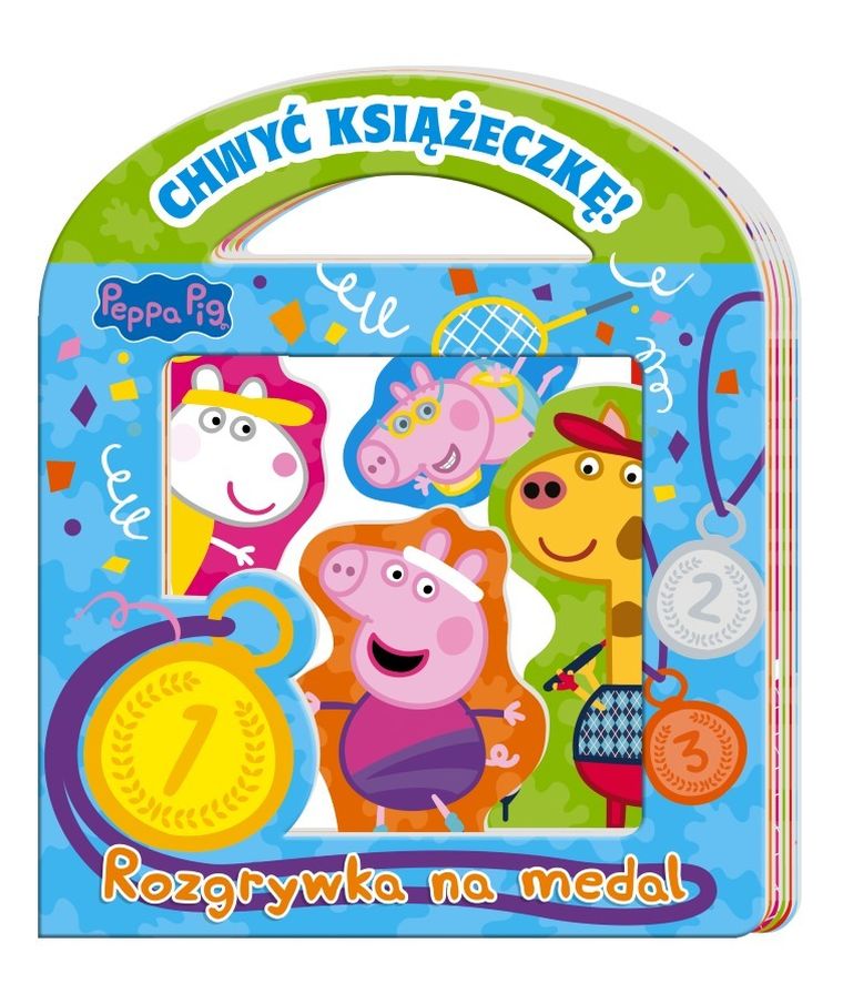 Świnka Peppa. Chwyć Książeczkę. Rozrywka na medal