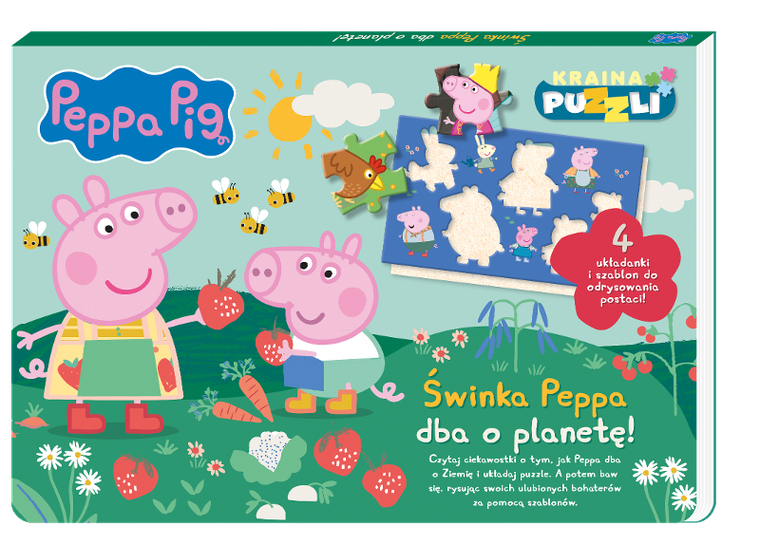 Świnka Peppa dba o planetę! Kraina puzzli