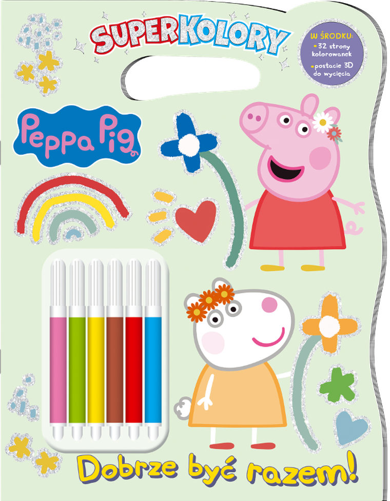 Świnka Peppa. Dobrze być razem! Superkolory