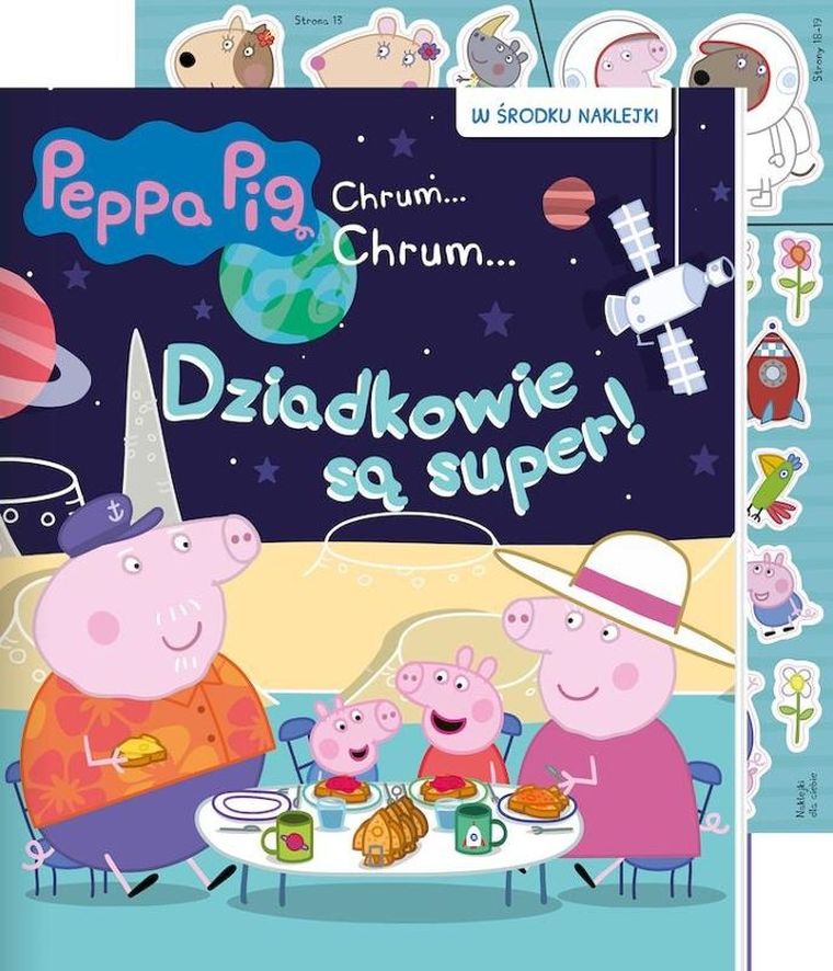 Świnka Peppa. Dziadkowie są super! Chrum... Chrum. Część 88