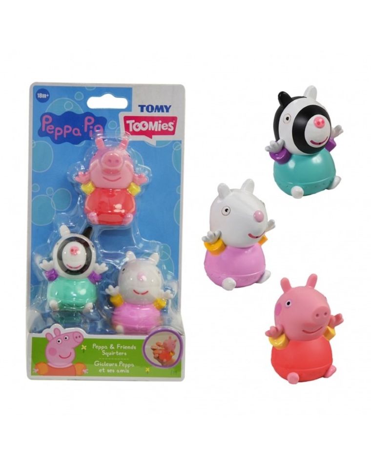 Świnka Peppa, figurki do wody, 3 szt.