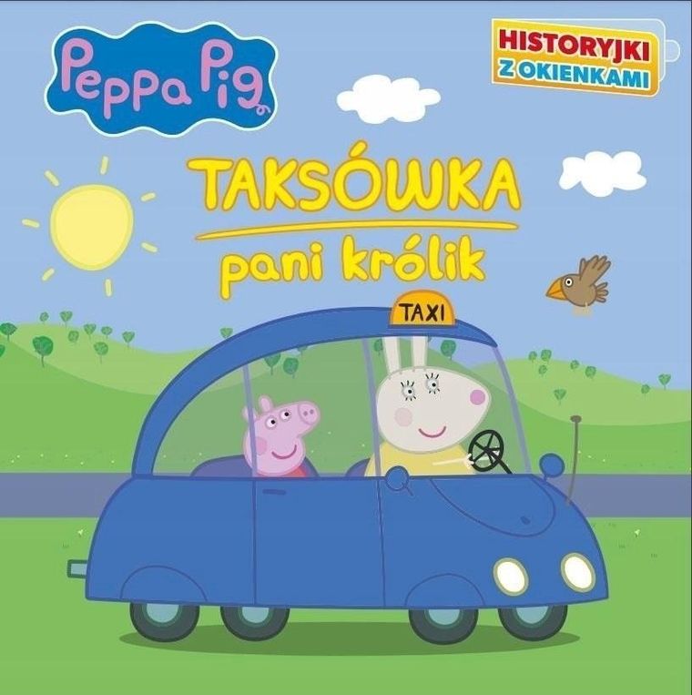 Świnka Peppa. Historyjki z okienkami. Taksówka