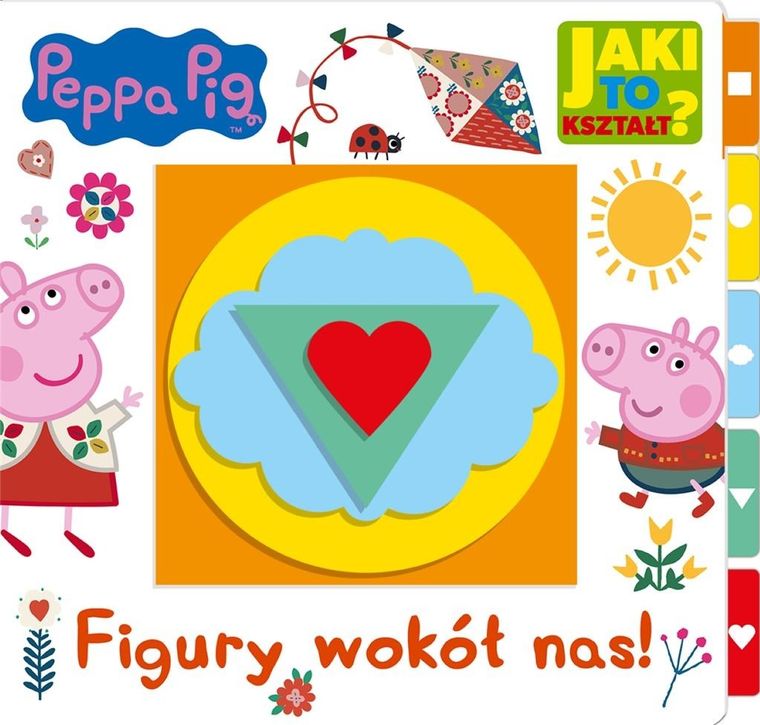 Świnka Peppa. Jaki to kształt? Figury wokół nas!