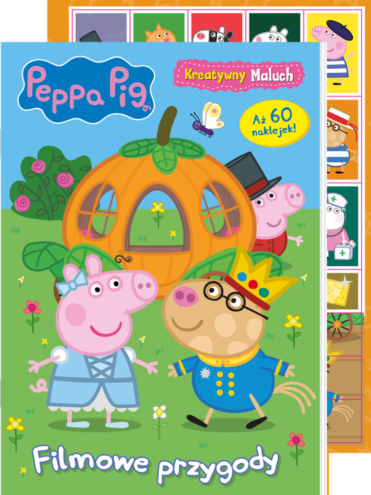 Świnka Peppa. Kreatywny maluch. Filmowe przygody